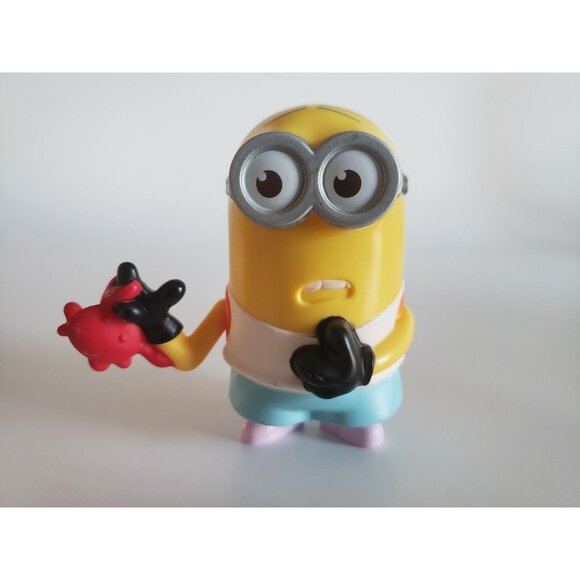 McDonald's Crab Bite Minion Despicable  Me 2017 Happy Meal Toy  (No Sound) - Picture 1 of 12